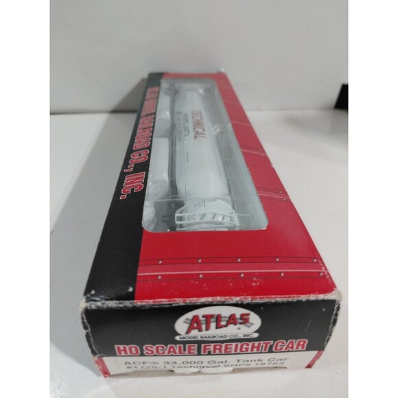 Atlas 1725-1 HO Gauge Model Railroad Technical Propellants Tank Car w/Box (Read) - Picture 9 of 10
